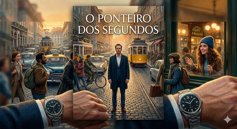 O ponteiro dos segundos 