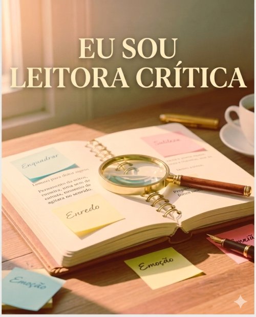 Eu sou leitora crítica com orgulho