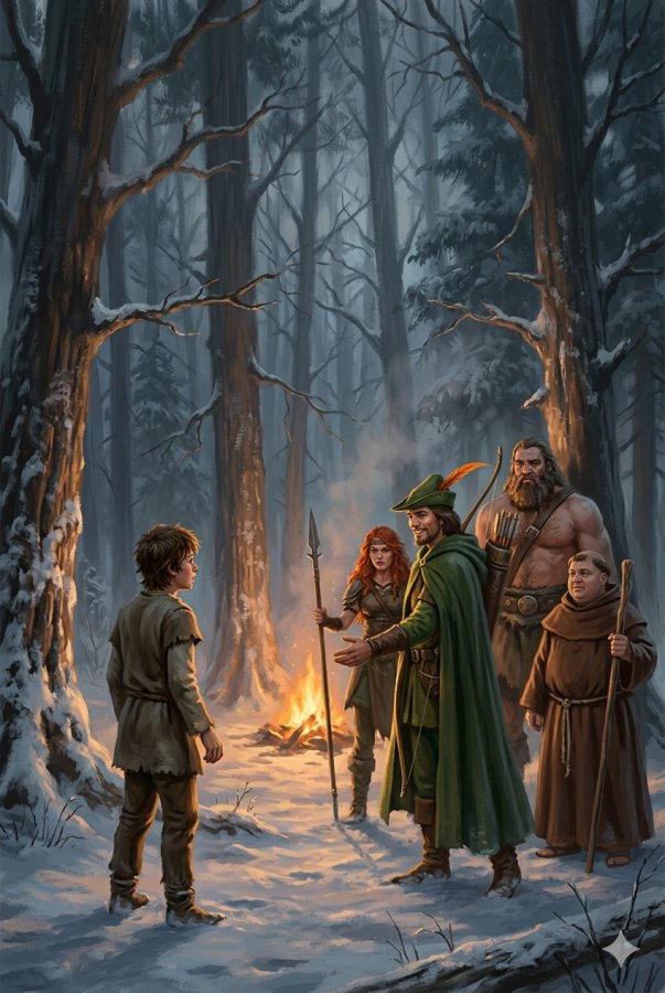 Os novos amigos de Robin Hood 