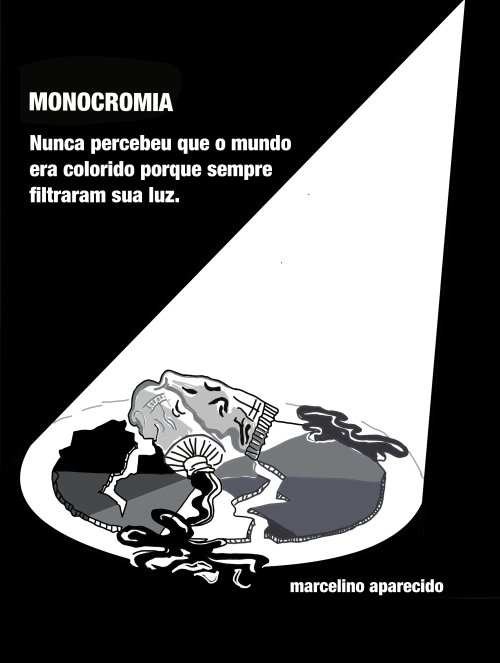 MONOCROMIA  miniconto ilustrado 