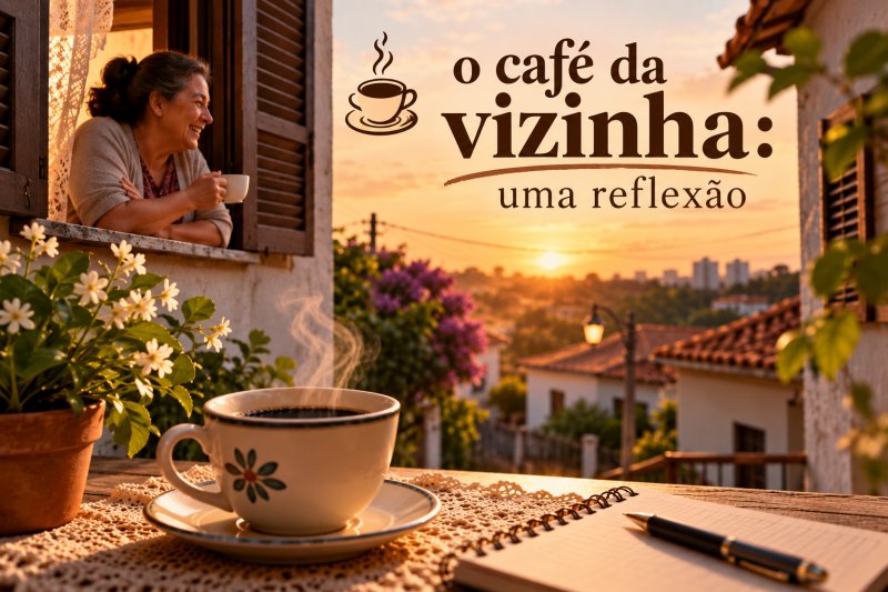 O café da vizinha: uma reflexão
